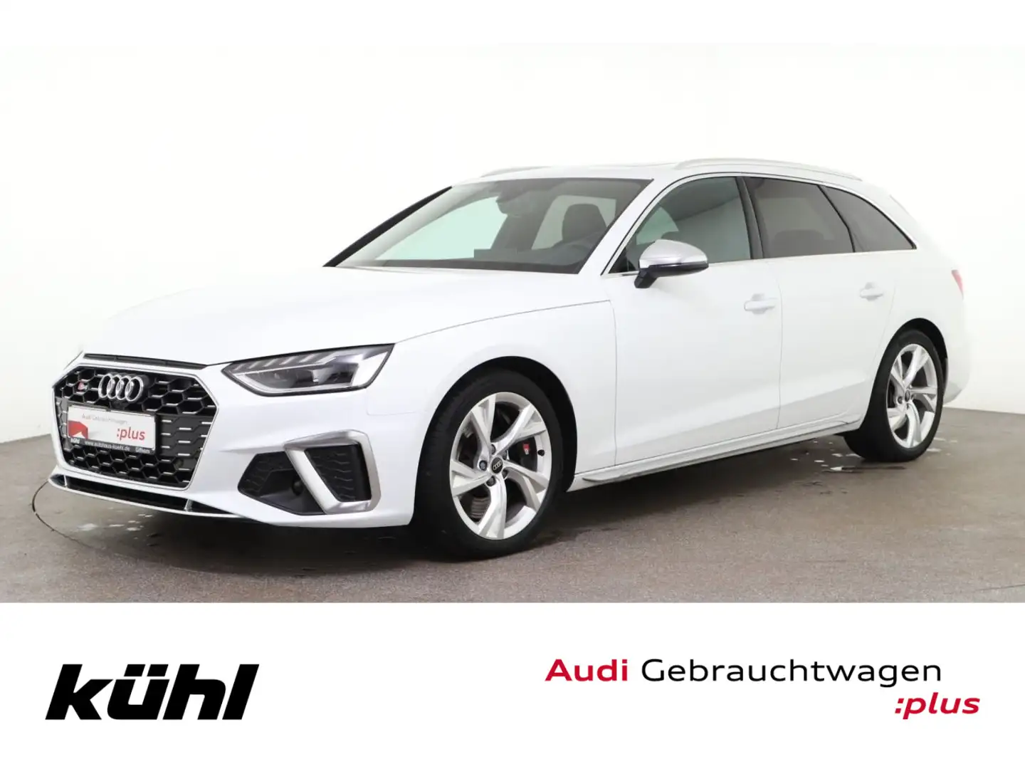 Audi S4 3.0 TDI Q Tip. LED/Kamera/Navi/AHK Blanc - 1