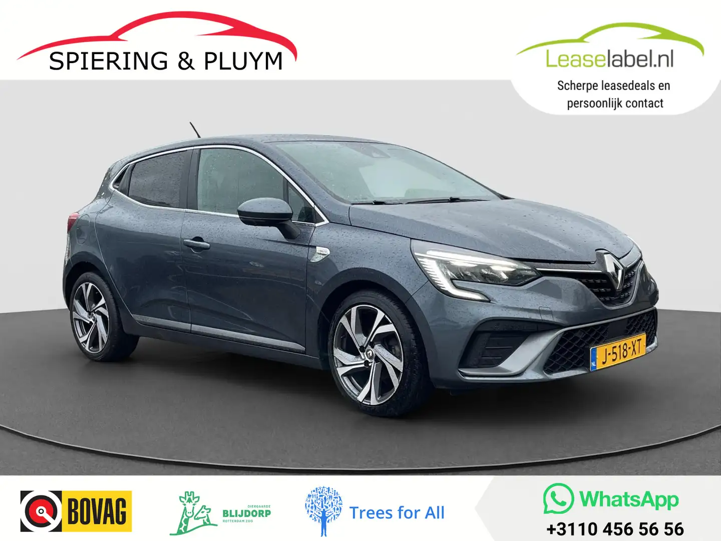 Renault Clio 1.0 TCe R.S. Line | Dodehoek | Camera | Cruise Grau - 1