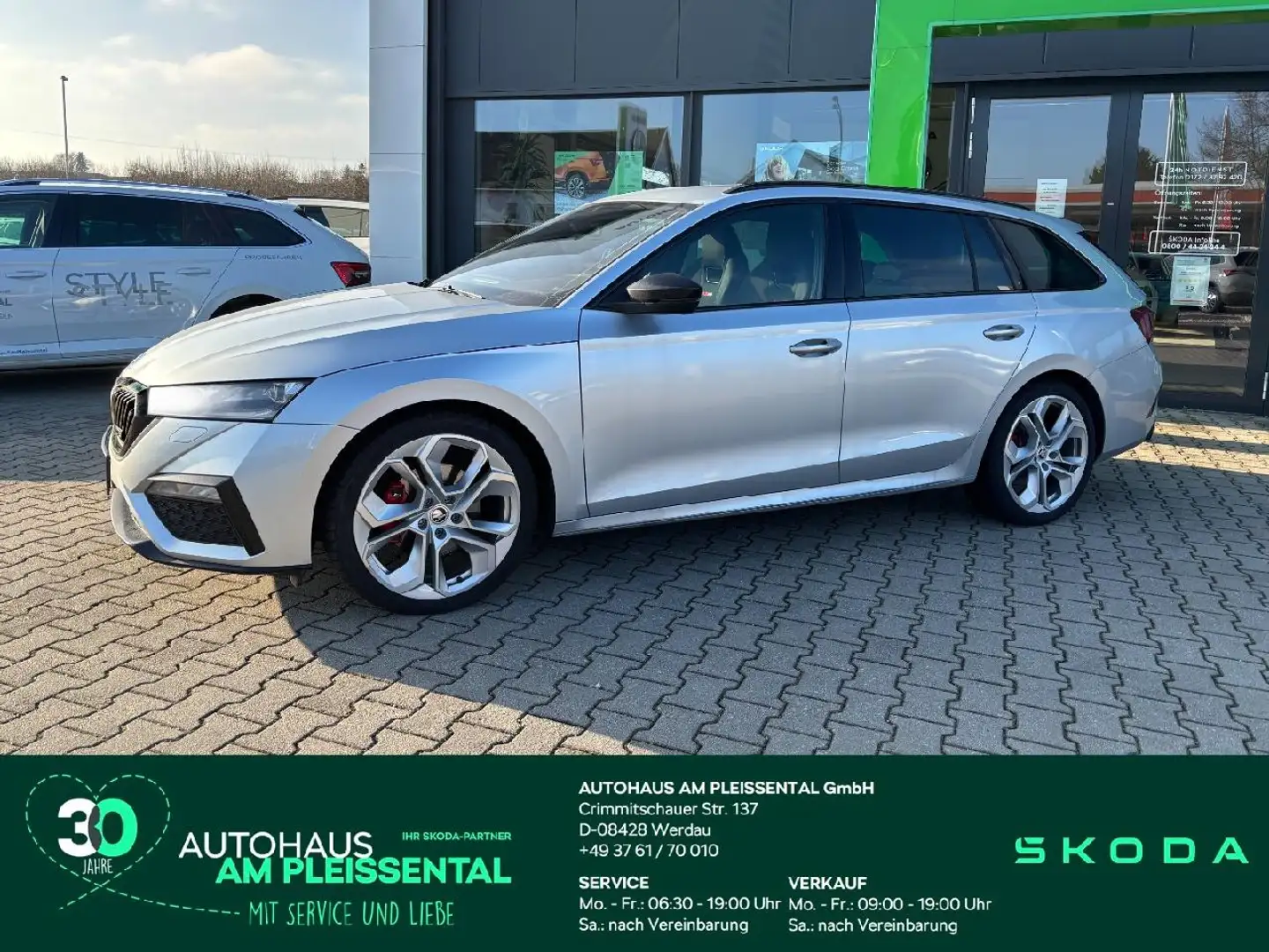 Skoda Octavia Octavia KB RS 2.0 TDI DSG ACC*NAVI*Pano*Sitzh. Gris - 1