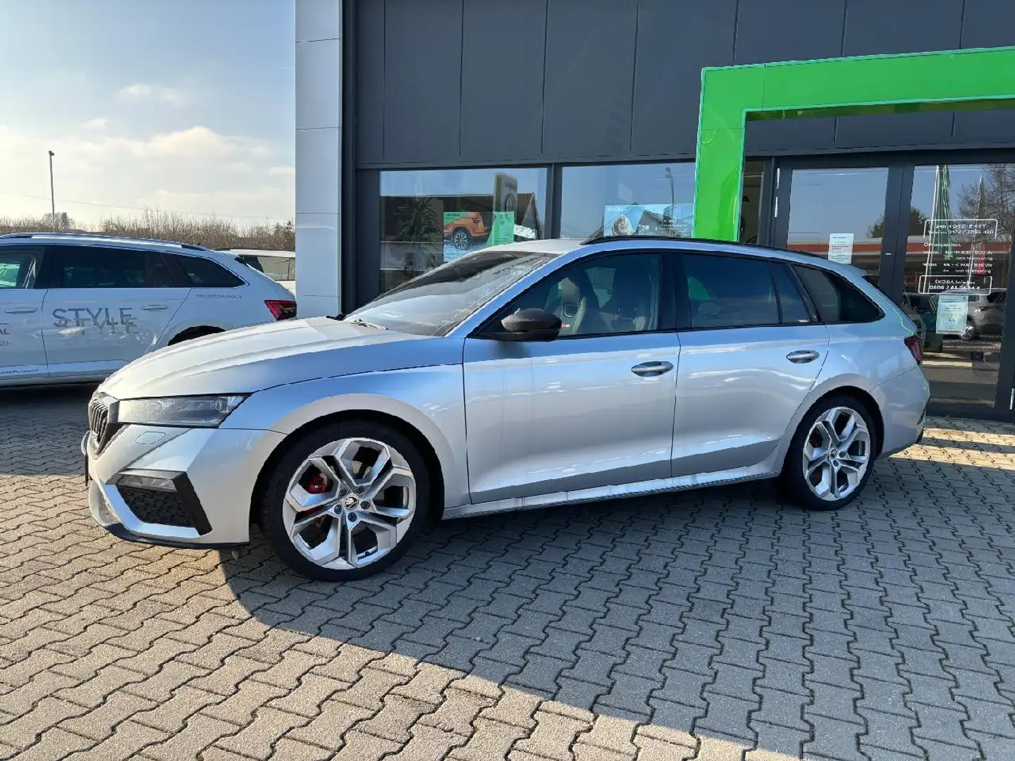 Skoda Octavia Octavia KB RS 2.0 TDI DSG ACC*NAVI*Pano*Sitzh. Gris - 2