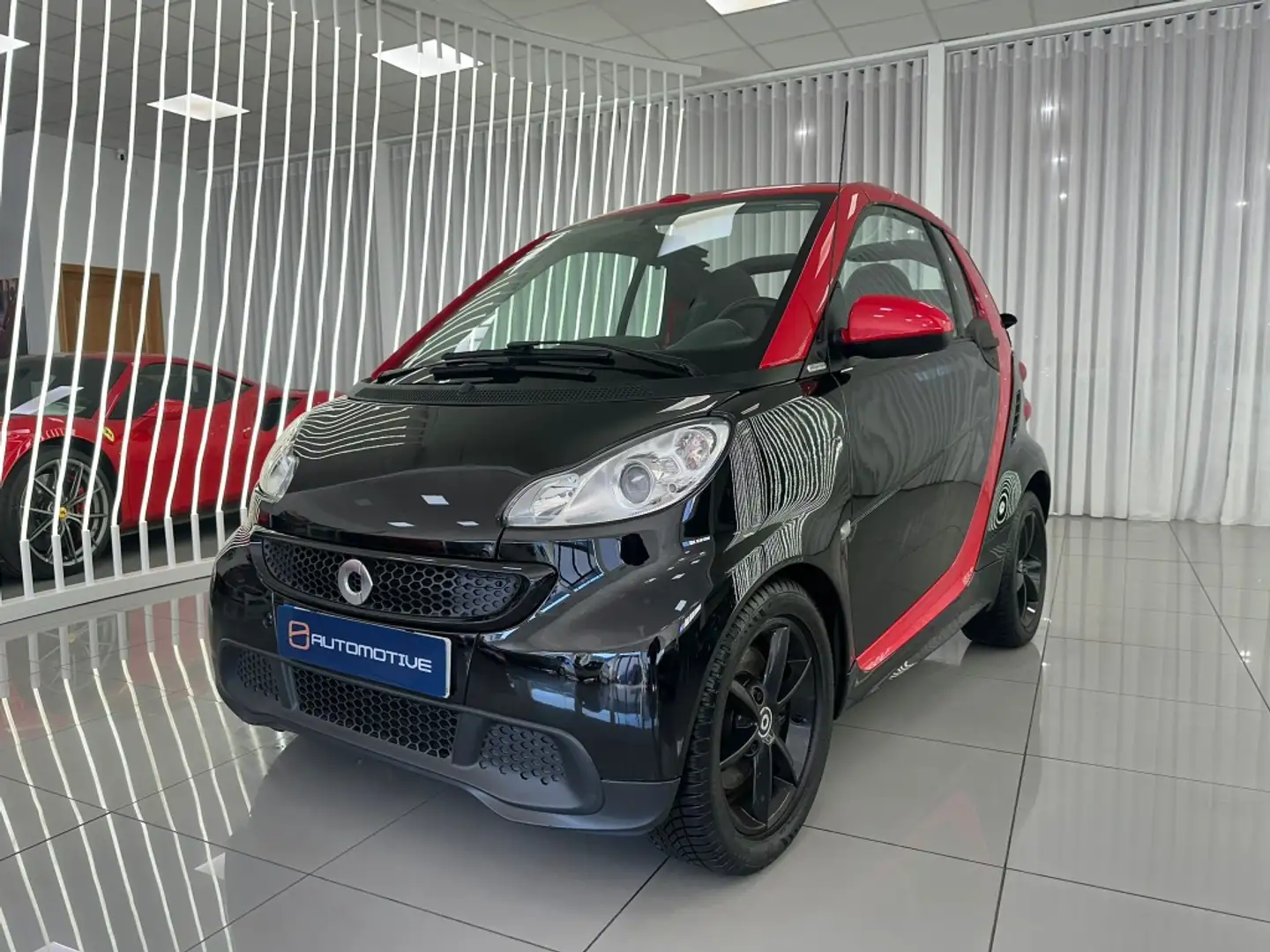 smart forTwo Cabrio 52 mhd Passion Aut. Negro - 1