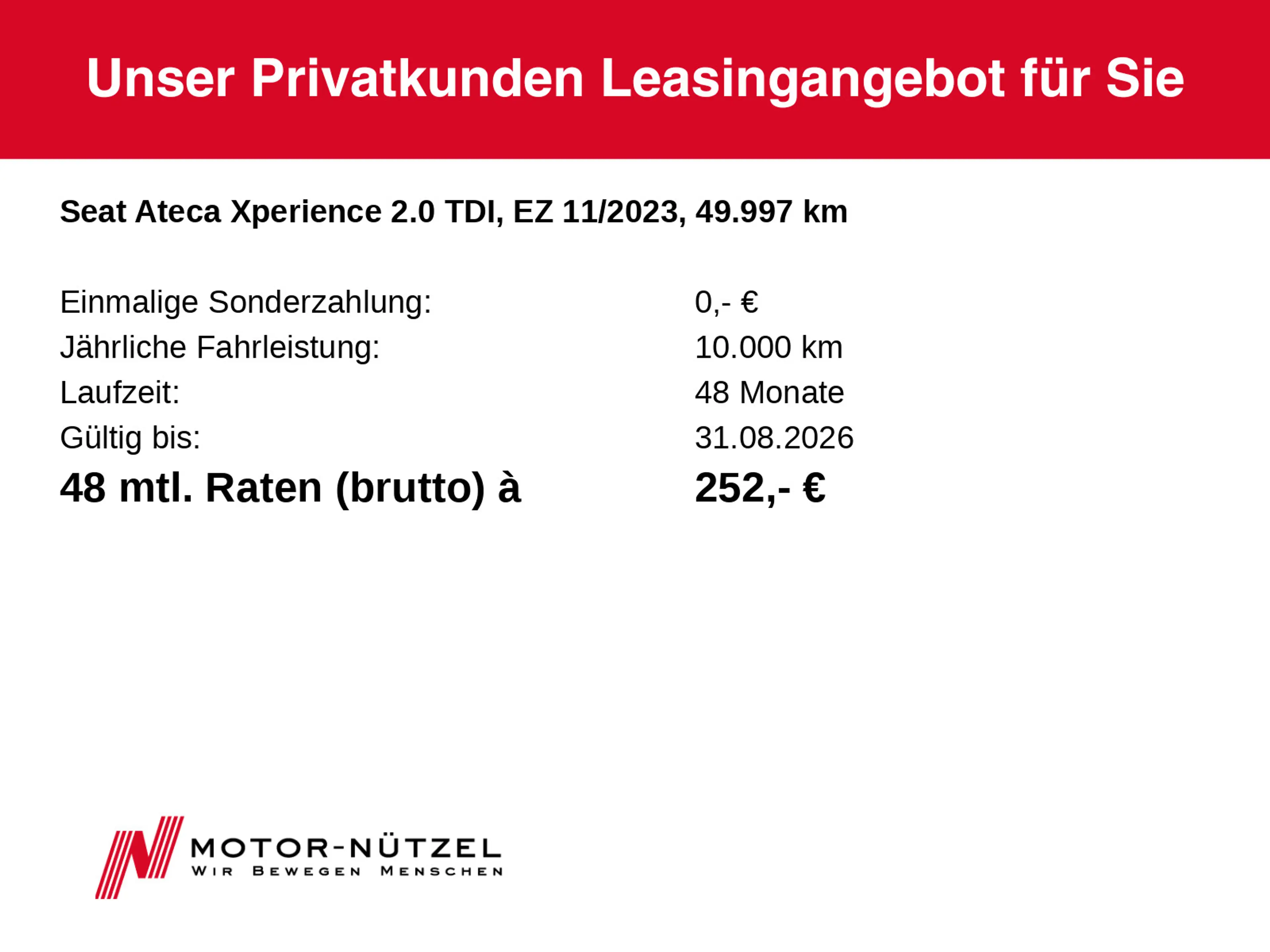 SEAT Ateca 2.0 TDI DSG XPERIENCE LED+NAVI+APP+SHZ+RFK — photo 23