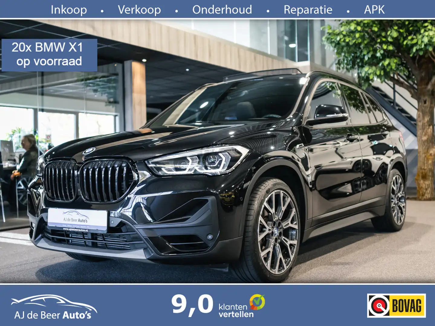 BMW X1 xDrive25e High Executive Sportline | Panorama | Tr Zwart - 1