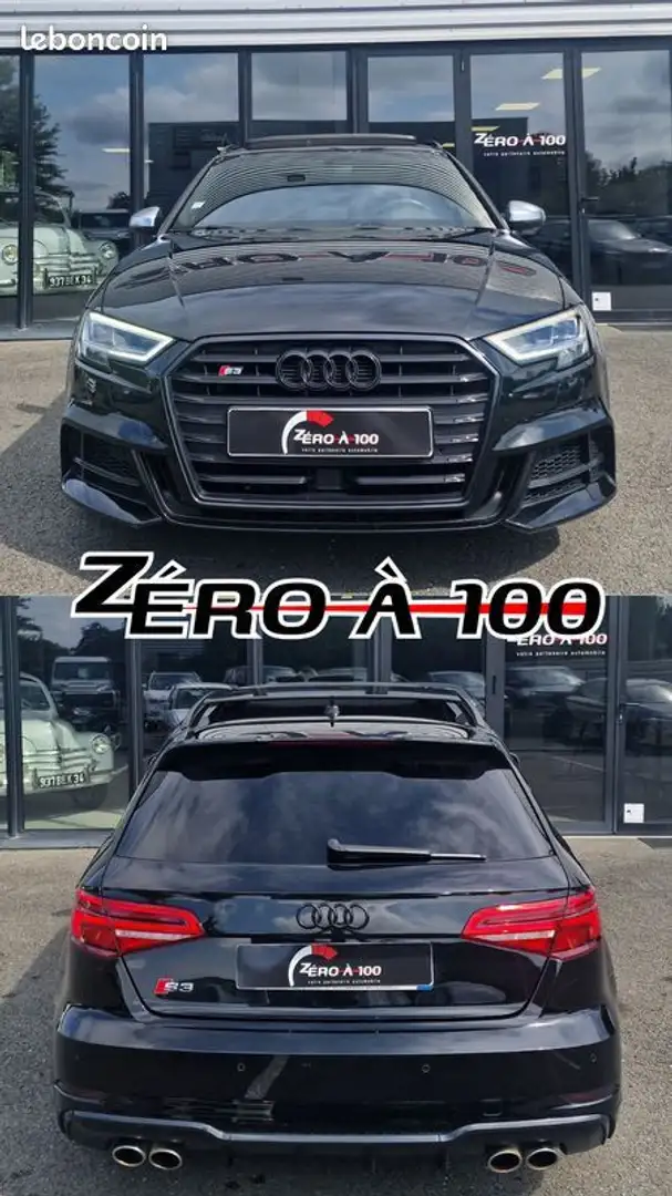 Audi S3 Sportback 2.0 TFSi Quattro S-Tronic 7 300 cv B&O V Noir - 2