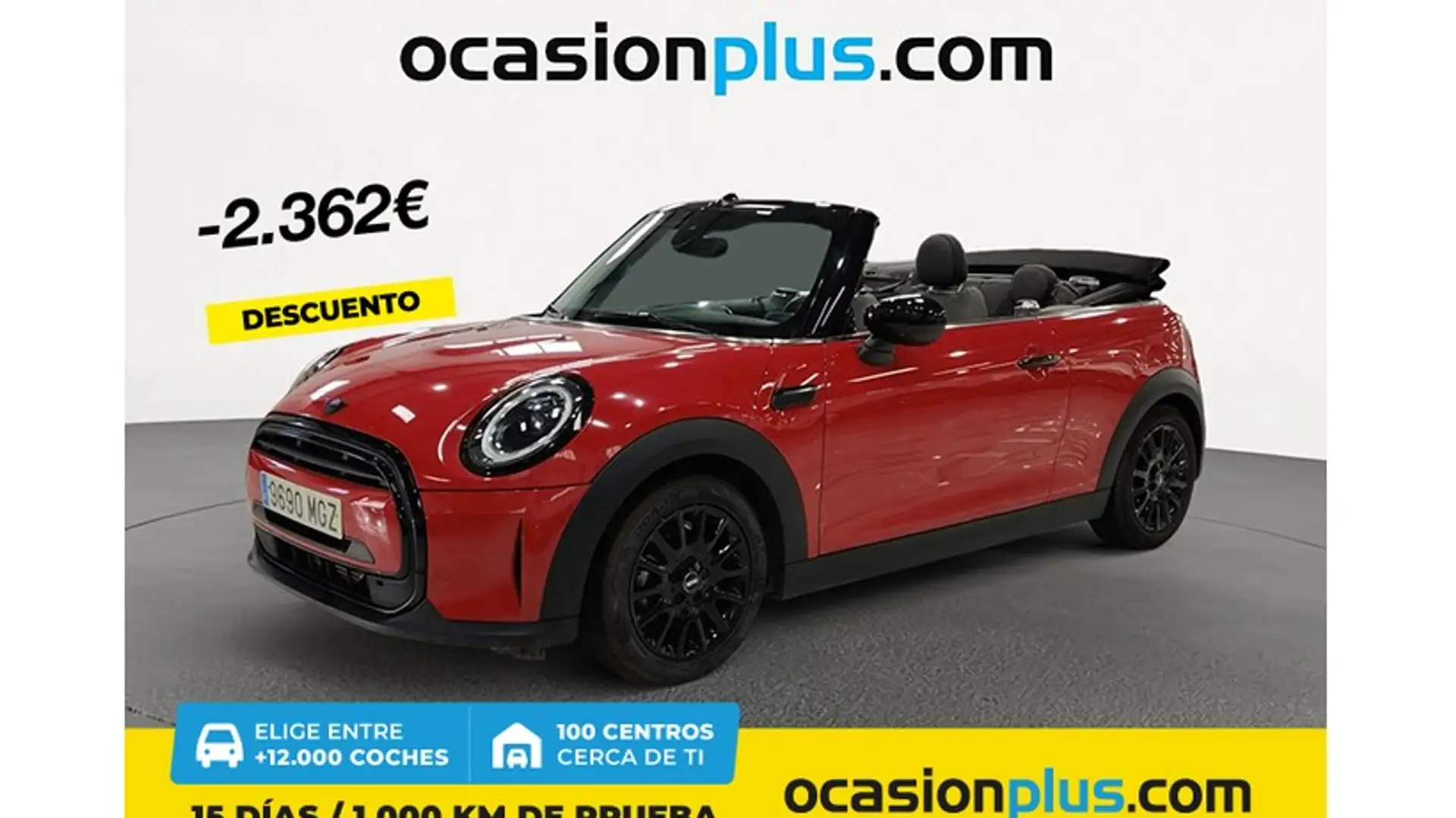 MINI Cooper Cabrio Aut. Rojo - 1