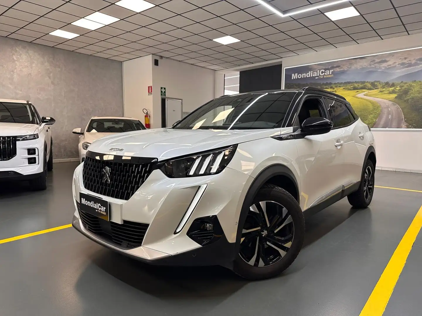 Peugeot 2008 1.2 puretech GT Line s * SOLI 37.000 km * Bianco - 1
