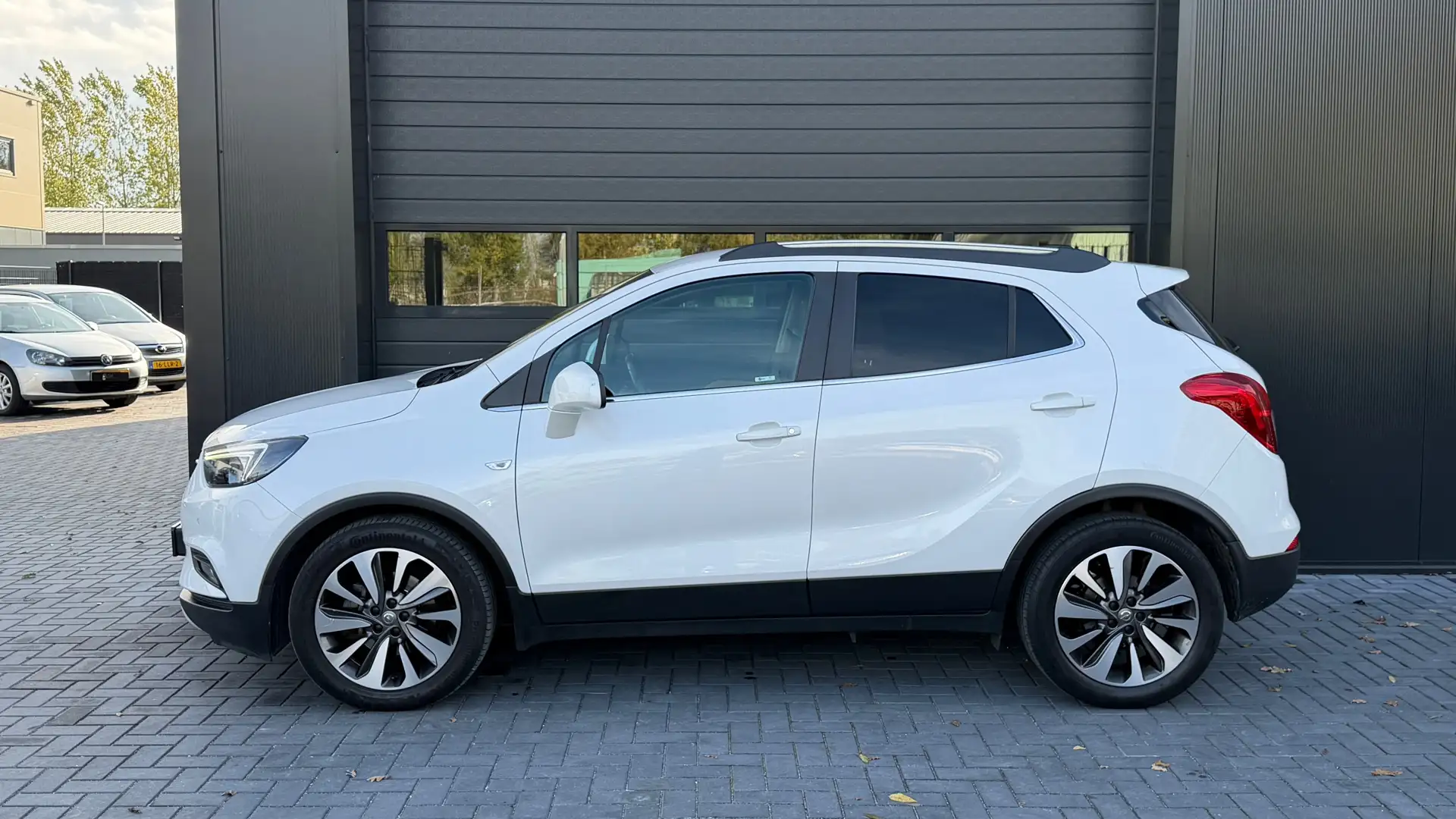 Opel Mokka X 1.4 Turbo Innovation Airco|Cruise|Navi| Blanc - 2