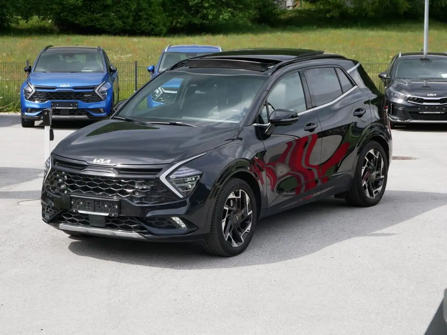 Kia Sportage 1,6 TGDI 48V GT-Line AWD DCT Schwarz - 2