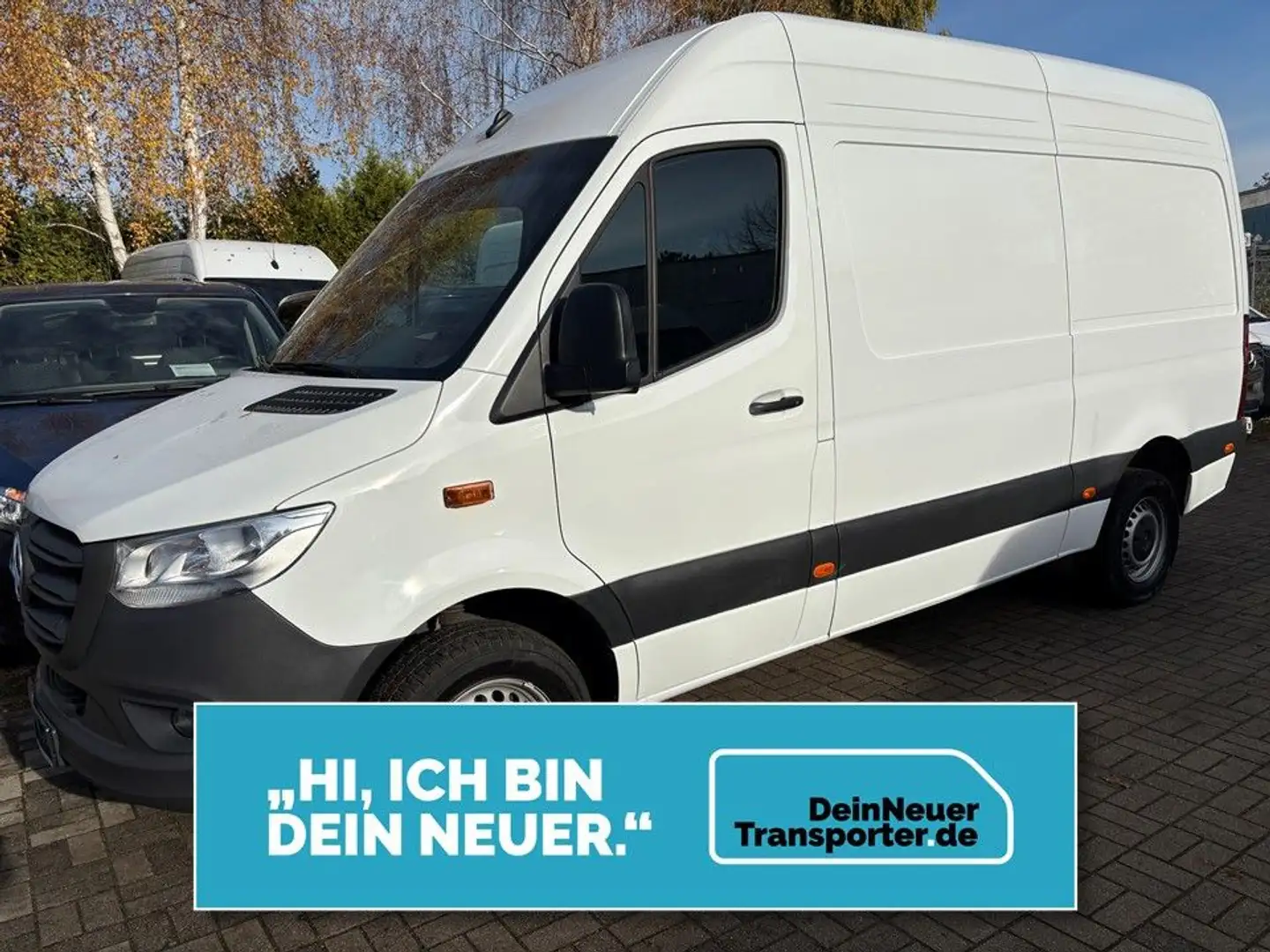 Mercedes-Benz Sprinter 317 CDI L2H2 FACELIFT|9G|KEINE SCHÄDEN Weiß - 1