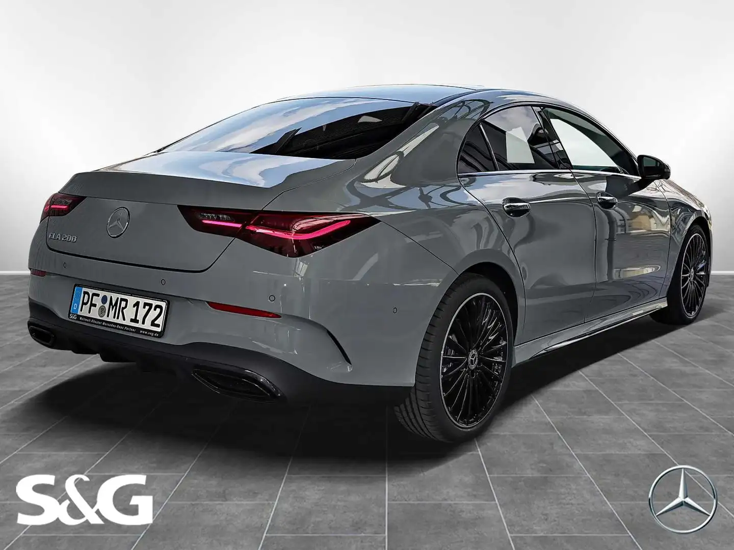 Mercedes-Benz CLA 200 Coupé AMG Spec.ED+360°+LED+Pano+Standhz. Šedá - 2