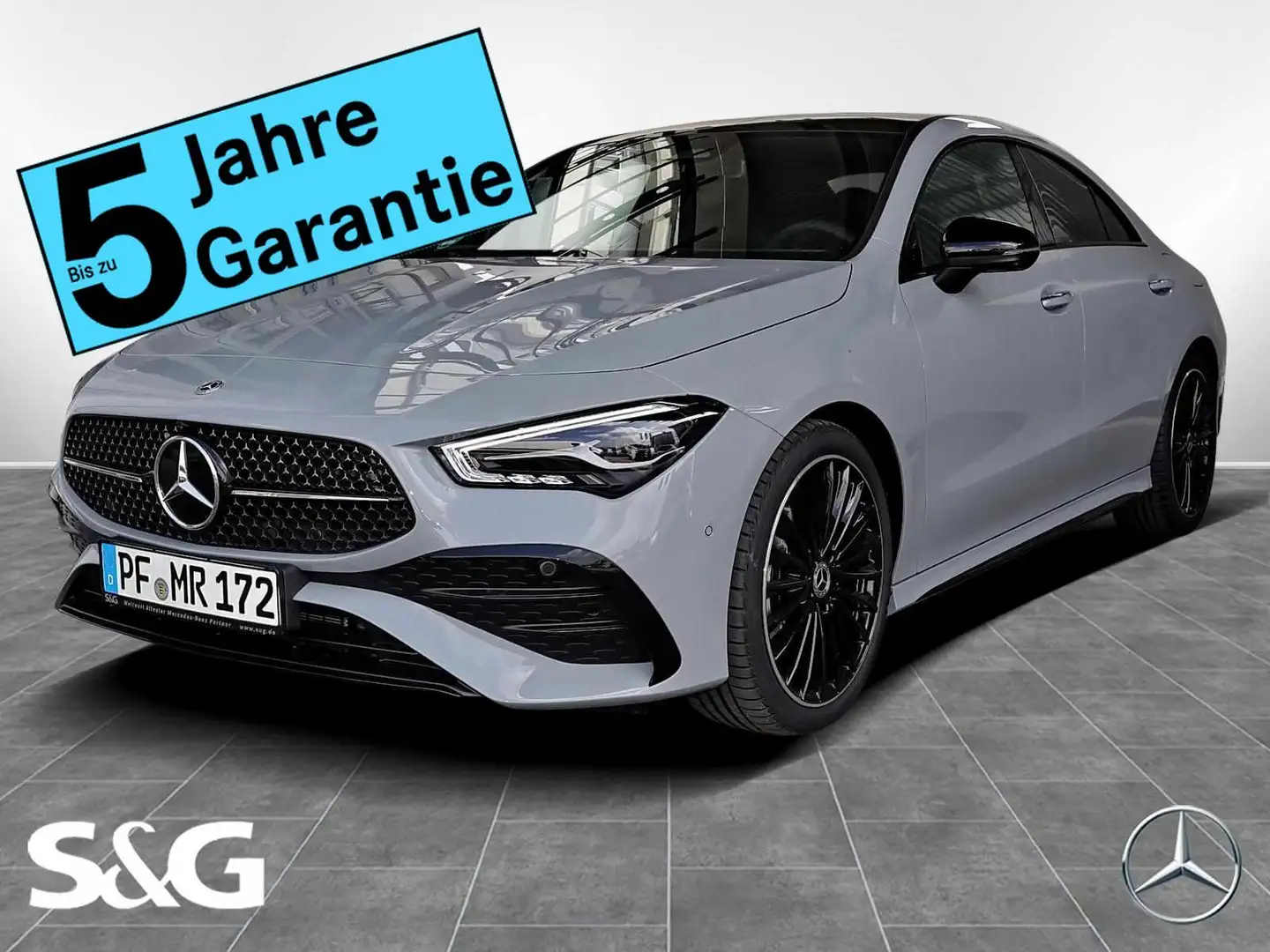 Mercedes-Benz CLA 200 Coupé AMG Spec.ED+360°+LED+Pano+Standhz. Grey - 1