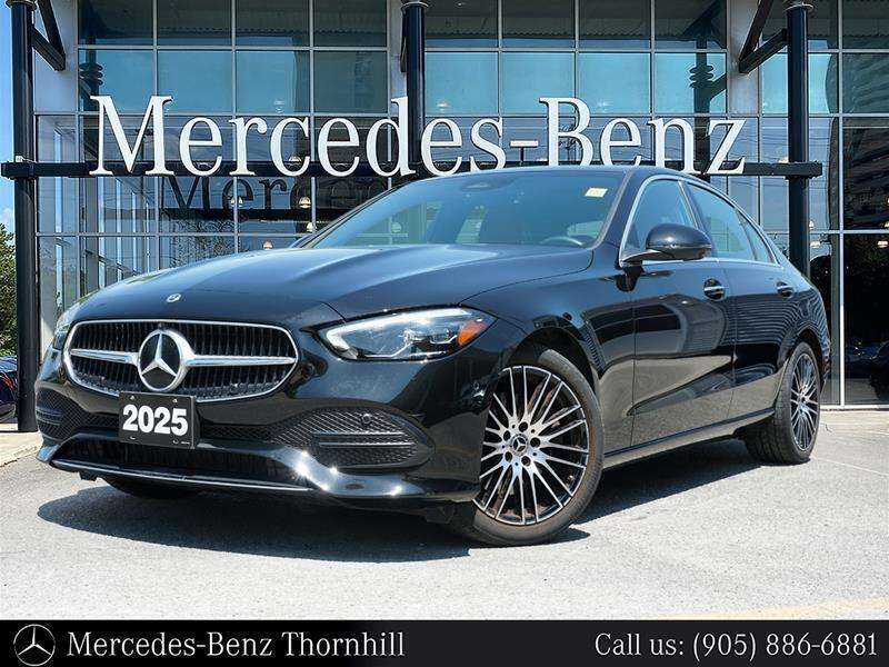 2025 Mercedes-Benz C-Class Exclusive Trim/ Active Distance Assist Distronic