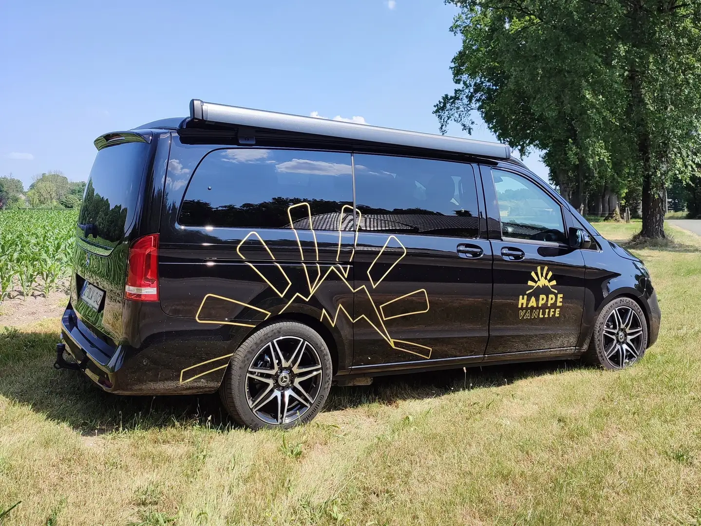 Mercedes-Benz Marco Polo V250d Look AMG Noir - 1