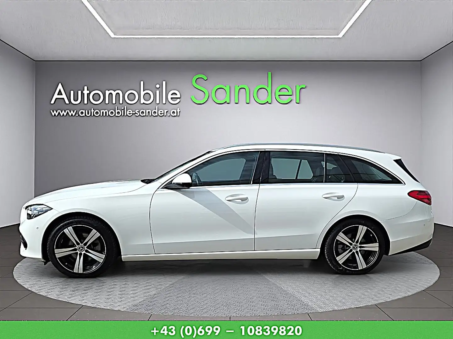 Mercedes-Benz C 220 d T 4Matic Avantgarde *AHK/Head-Up/NP 70.000,-* Weiß - 2