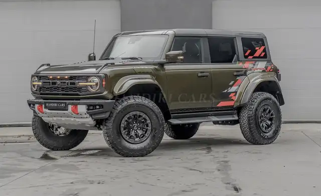 Ford Bronco New Raptor € 103500 +ORANGE ACCENT SEAT BELTS