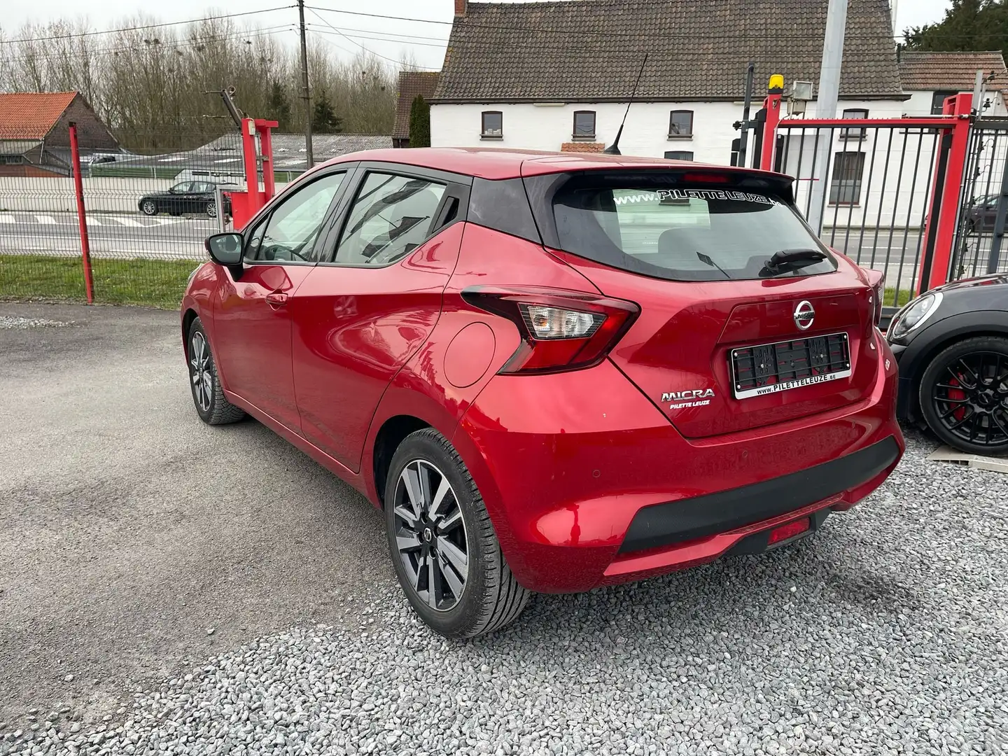Nissan Micra 1.0i IG Visia (EU6.2)CLIM/GSP/RADIO Rouge - 2