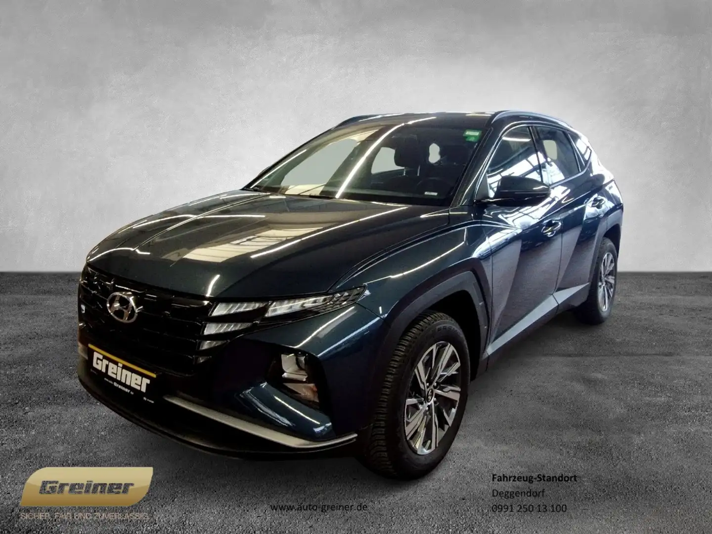 Hyundai TUCSON 1.6 T-GDI Hybrid Select AT RÜCKFAHRKAMERA Blau - 1
