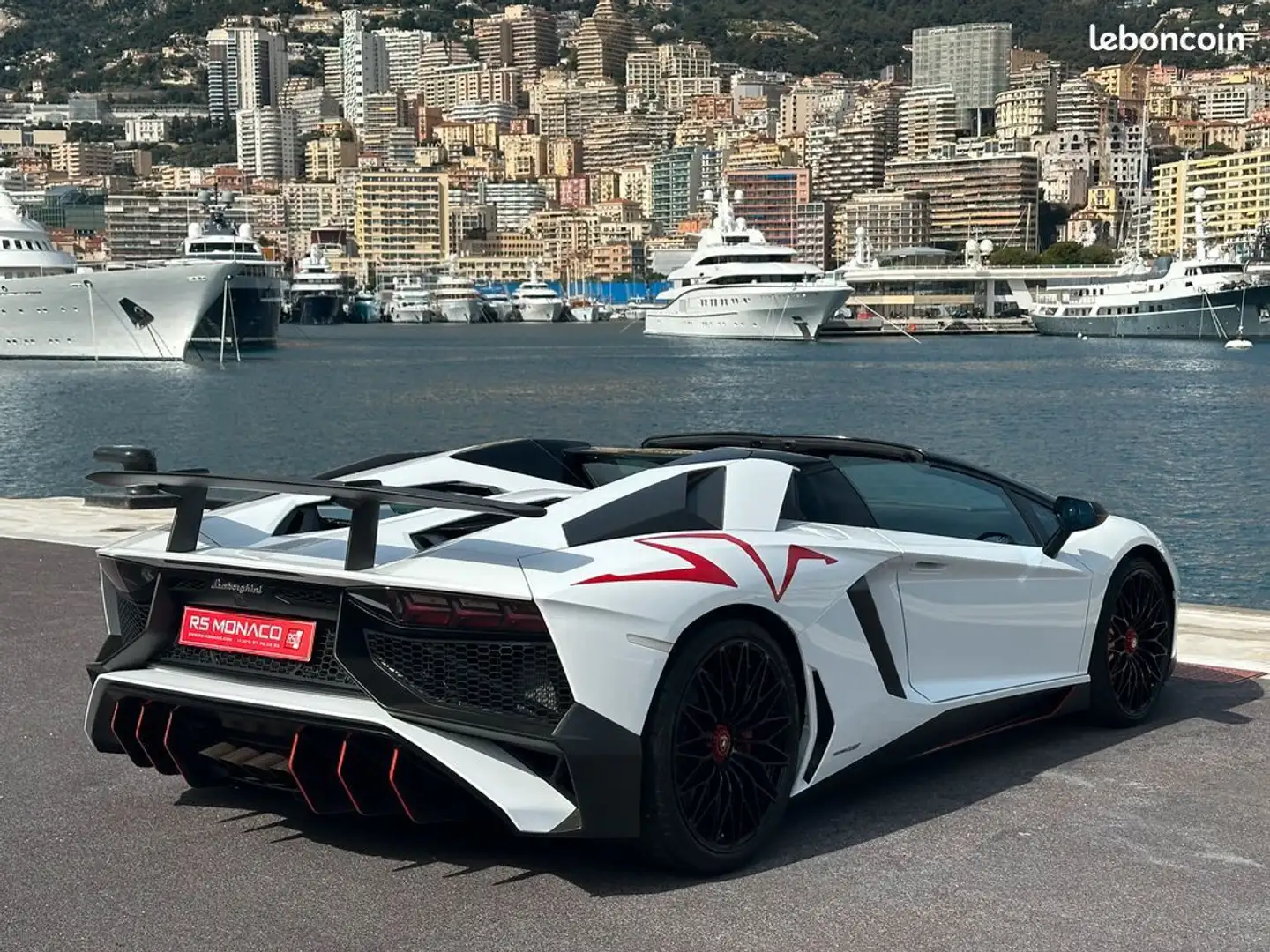 Lamborghini Aventador roadster 6.5 v12 lp 750-4 sv Weiß - 2