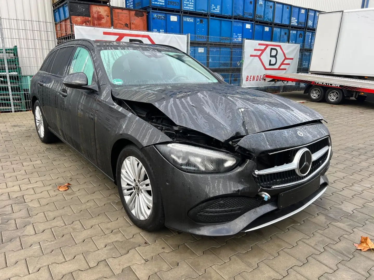 Mercedes-Benz C 220 T d 4Matic Gris - 1