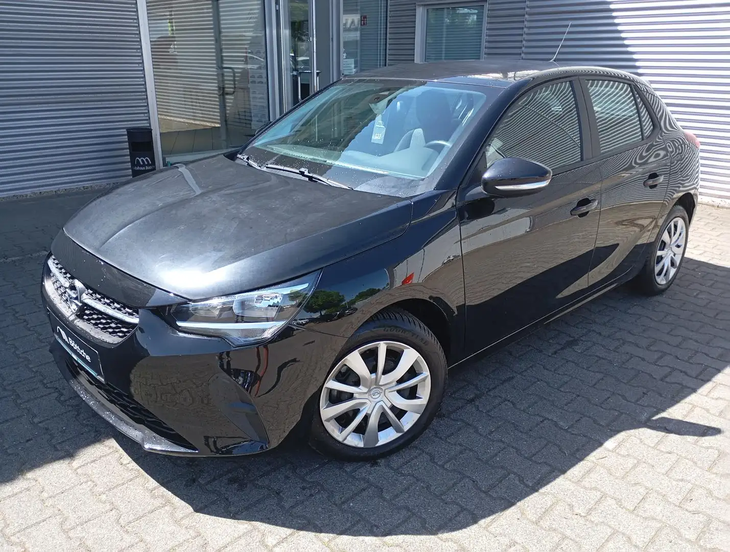 Opel Corsa F Edition,Klima,SHZ,LHZ,PDC,Tempomat,USB,Multifunk Zwart - 2