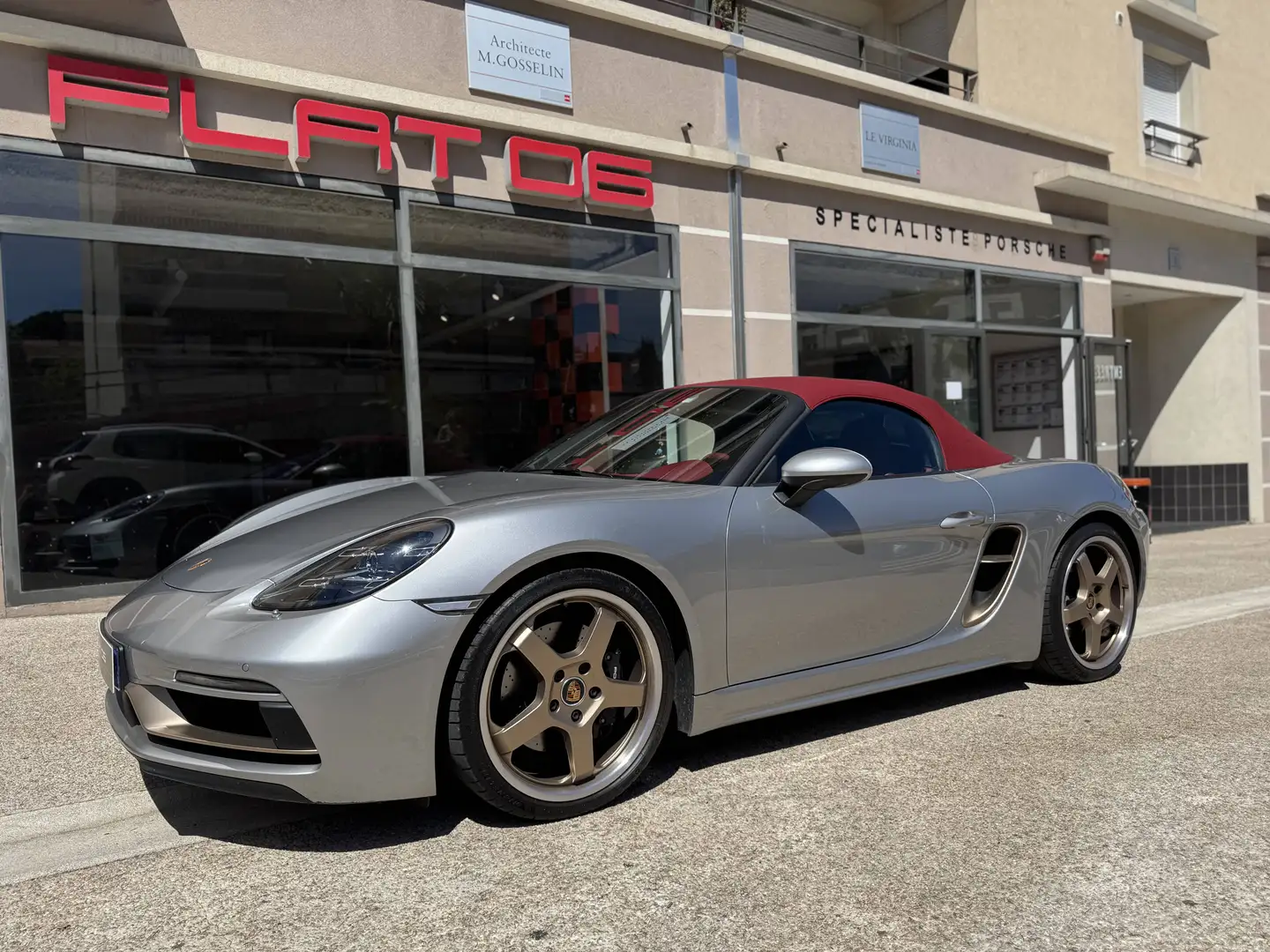 Porsche Boxster 4.0 400ch Edition 25 ans PDK MY21-22 Gris - 2