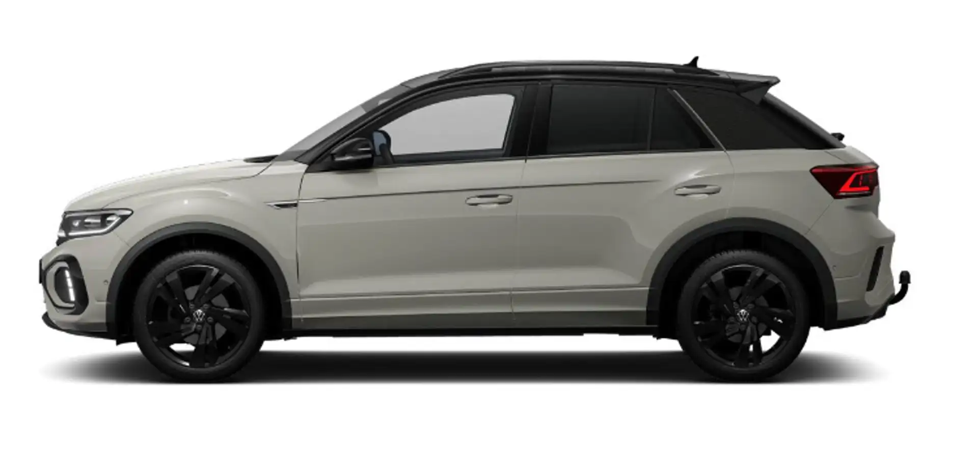 Volkswagen T-Roc R-Line 1.5 l TSI (150 PS) DSG BLACK-STYLE+AHK+KAME Grau - 2