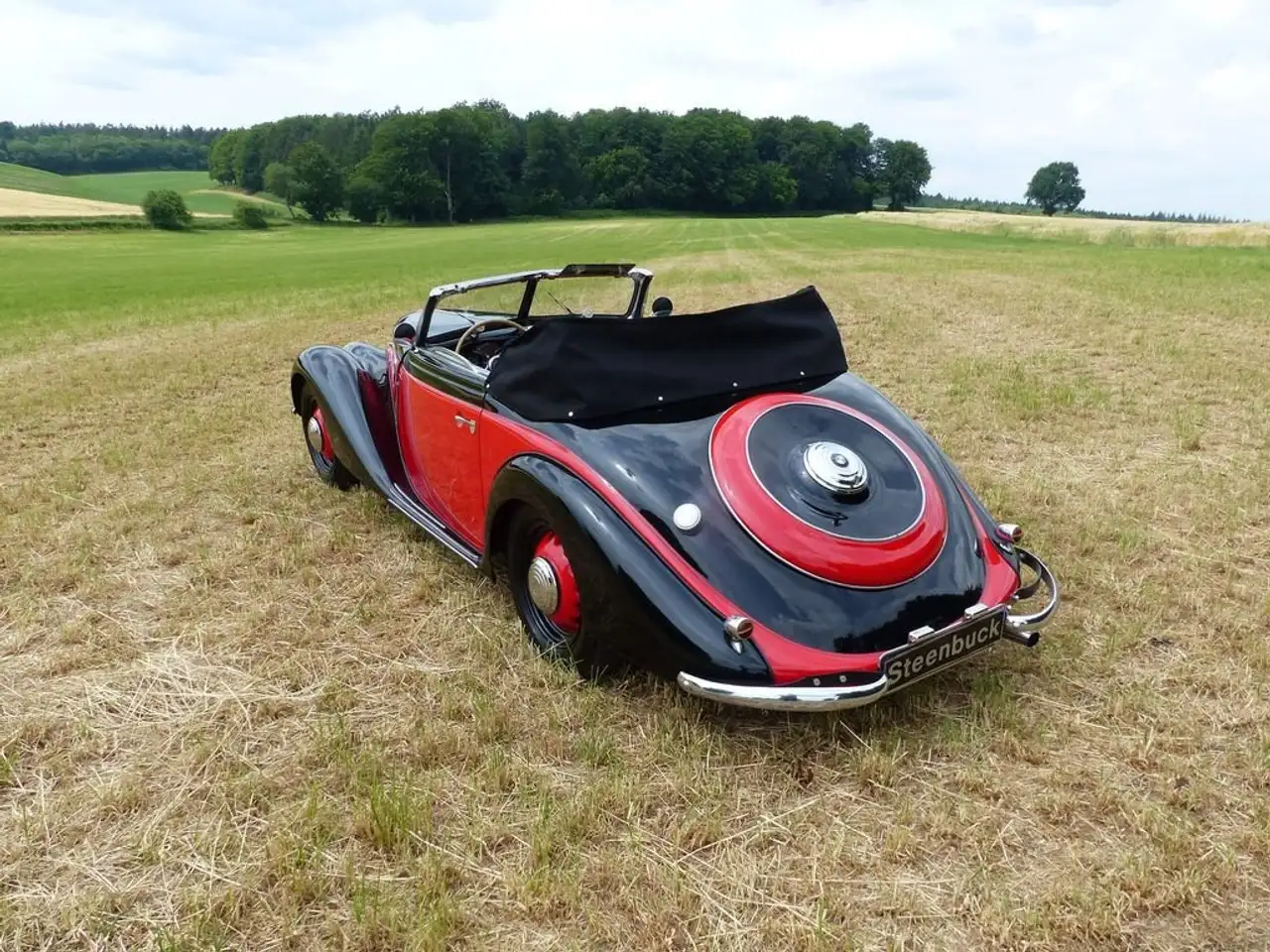 BMW 327 - elegantes Cabriolet, foto 4