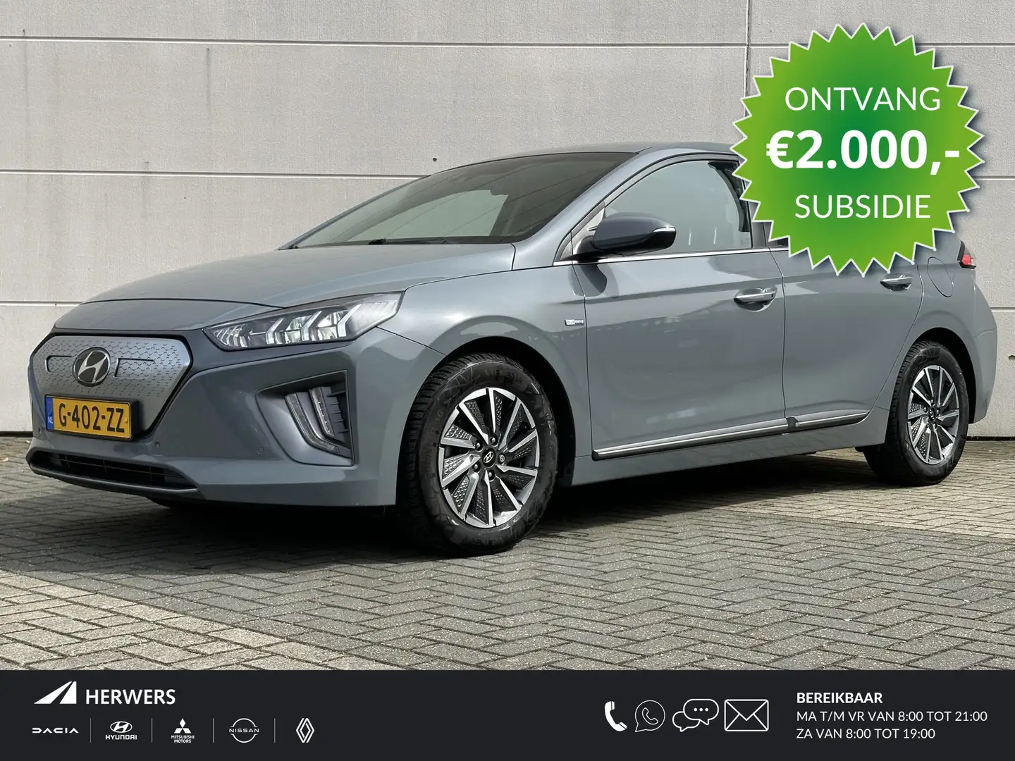 Hyundai IONIQ Premium EV 38 kWh / Facelift / €2.000,- Subsidie m Grey - 1