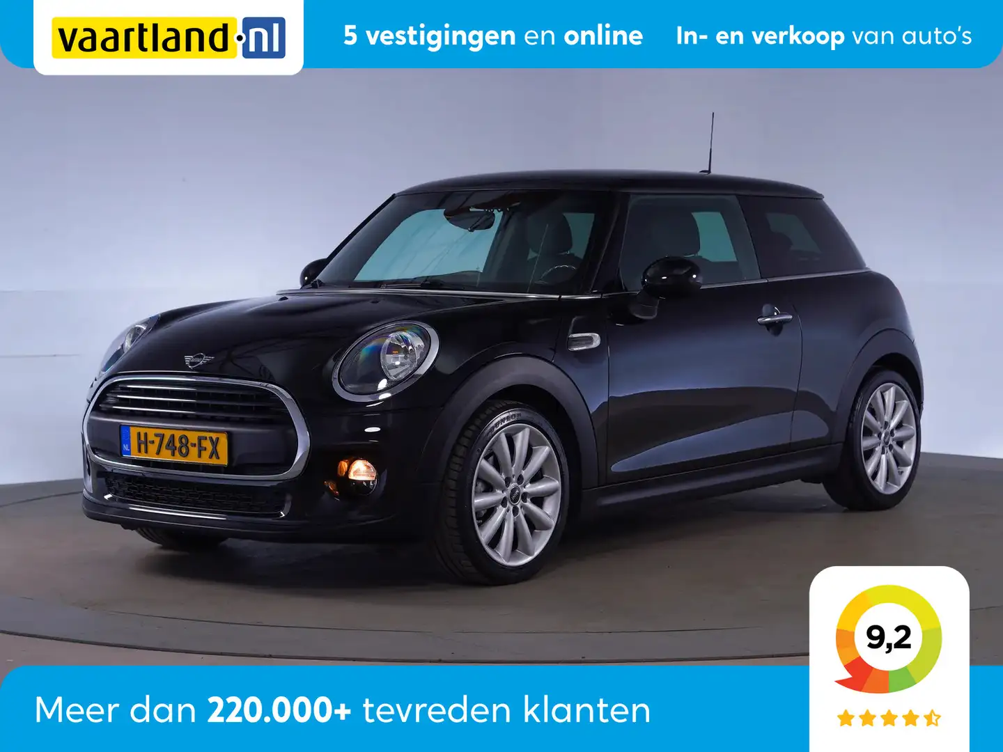 MINI One 1.5 One First Chili [ Navi Stoelverwarming Cruise Zwart - 1