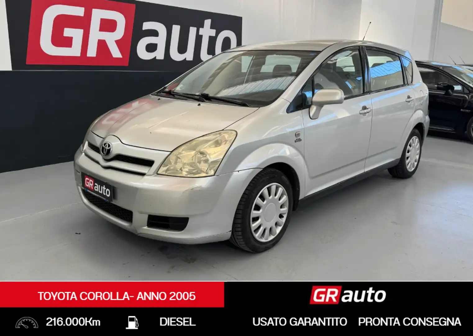 Toyota Corolla Corolla 2.0 16V D-4D 5 porte Sol Grigio - 1