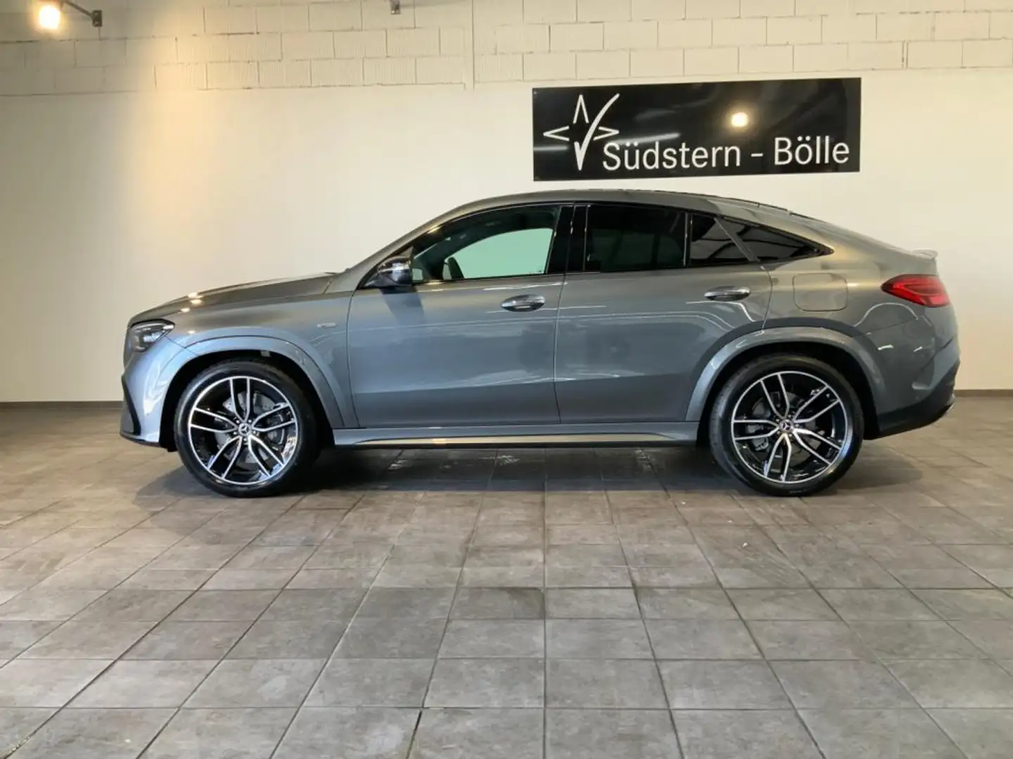 Mercedes-Benz GLE 350 de 4M Coupe AMG+AMBIENTE+DISTRO+MEMORY Grau - 2