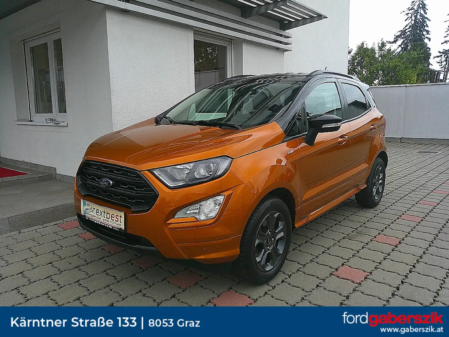 Ford EcoSport 1,0 EcoBoost ST-Line Orange - 1