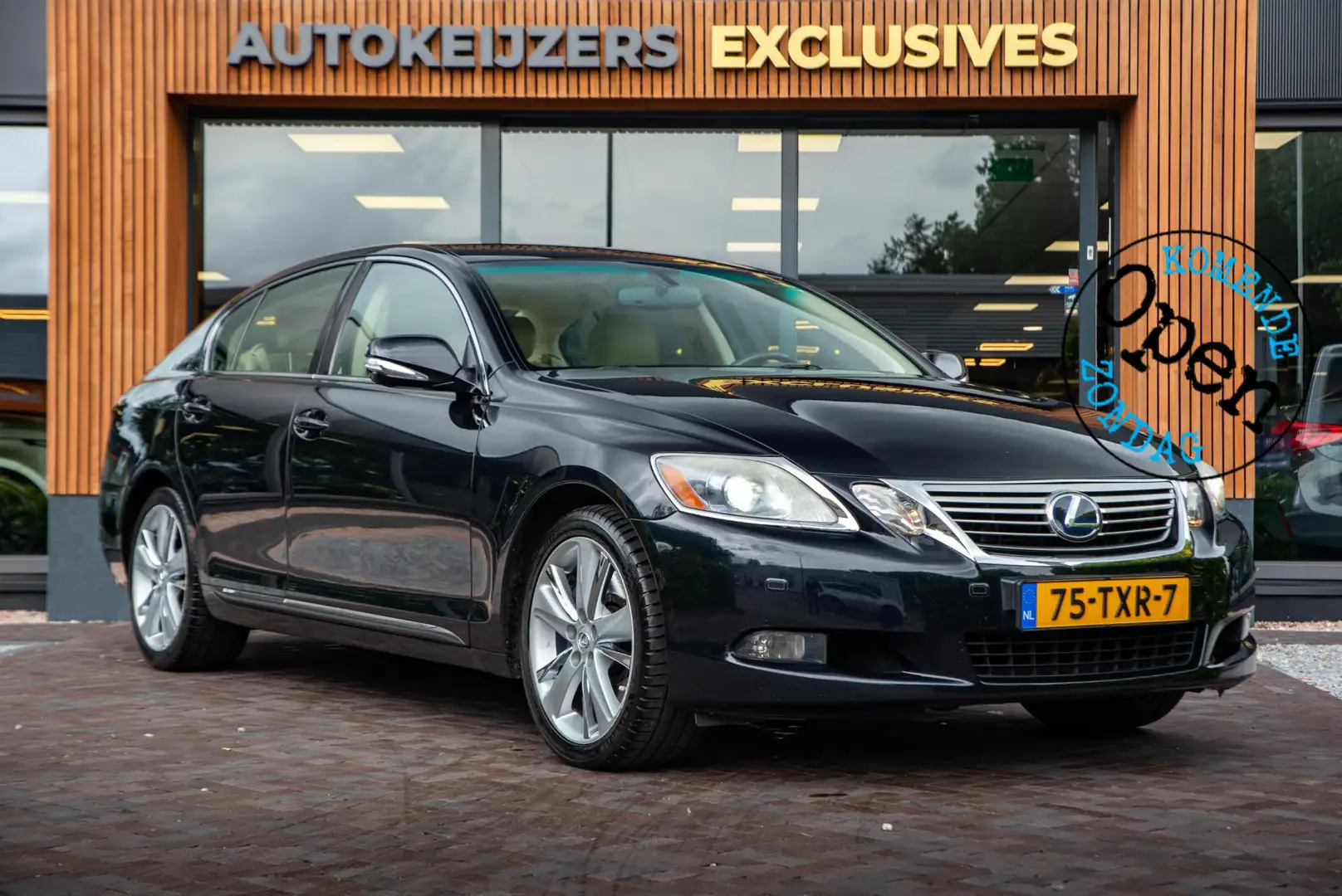 Lexus GS 450h Executive Leer Camera Zwart - 1