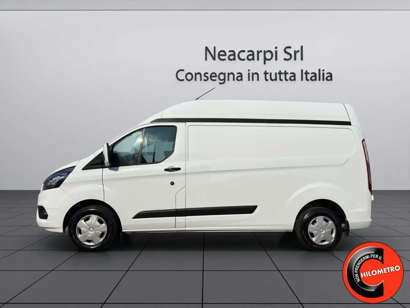 Ford Transit Custom 2.0 TDCI 170 CV L2H2-IBRIDO DIESEL-CRUISE-SENSORI Weiß - 2