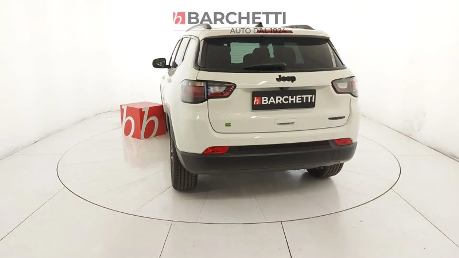Jeep Compass 2ª SERIE 1.5 TURBO T4 130CV MHEV 2WD NIGHT EAGLE Weiß - 2