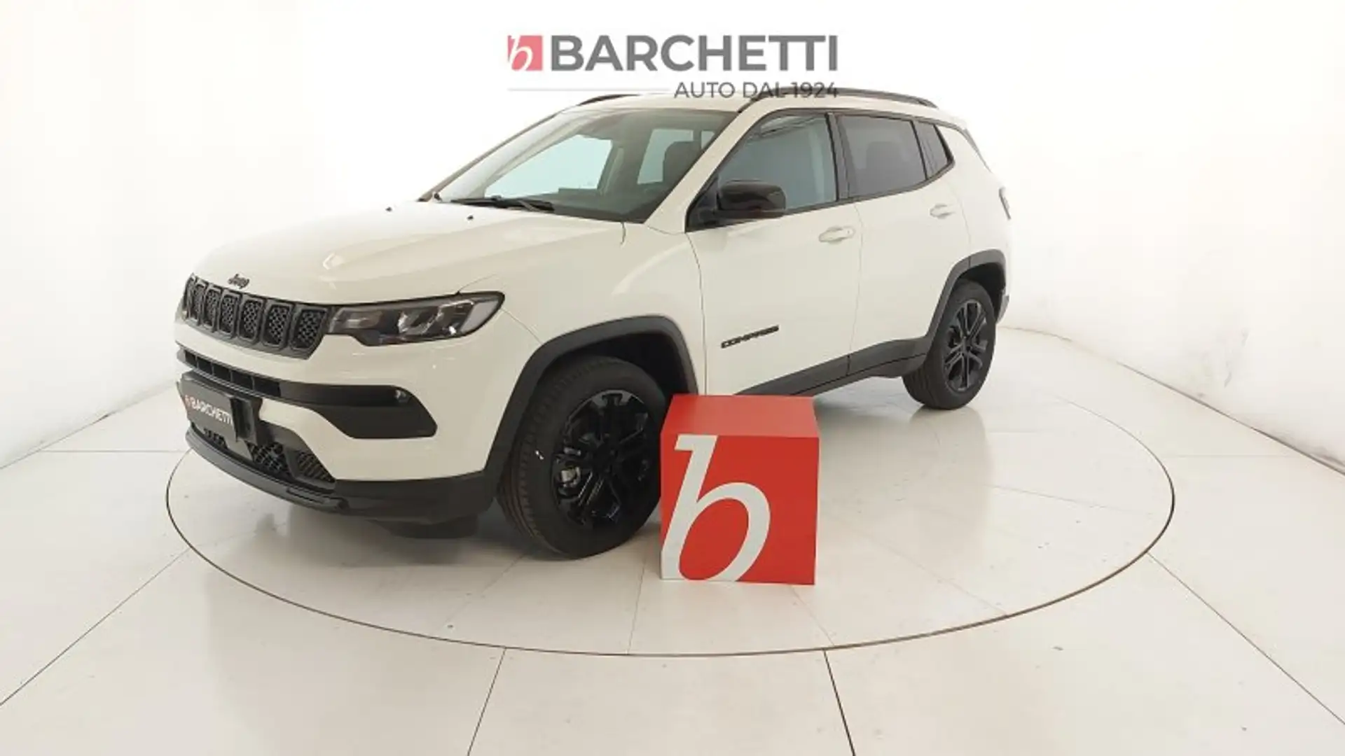 Jeep Compass 2ª SERIE 1.5 TURBO T4 130CV MHEV 2WD NIGHT EAGLE Weiß - 1