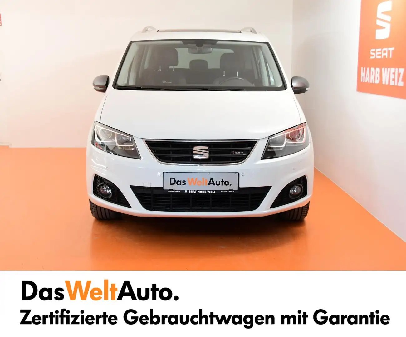 SEAT Alhambra FR TDI DSG Weiß - 2