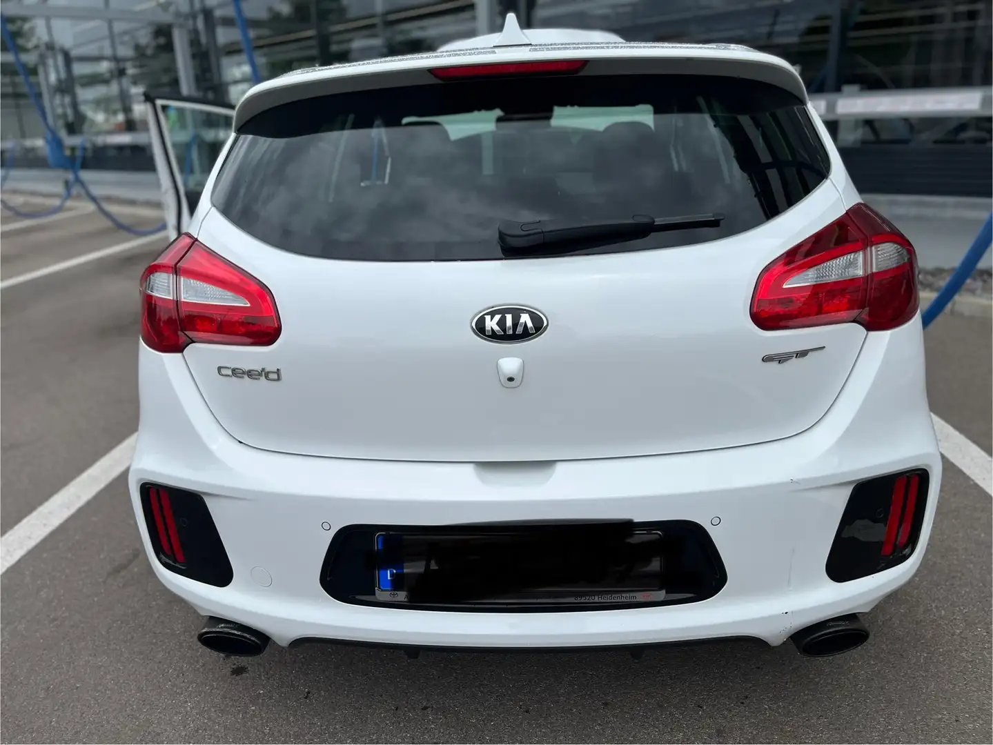 Kia Ceed / cee'd Ceed 1.6 T-GDI GT-Challenge Blanc - 2