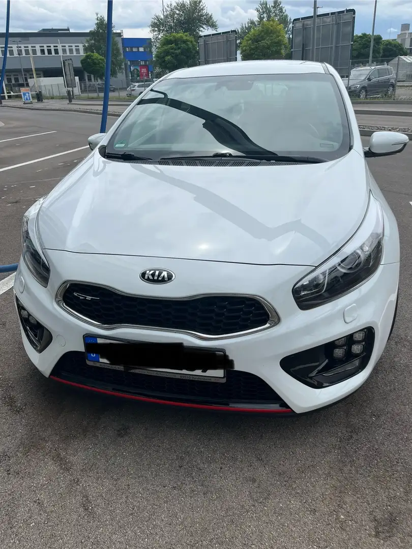 Kia Ceed / cee'd Ceed 1.6 T-GDI GT-Challenge Blanc - 1