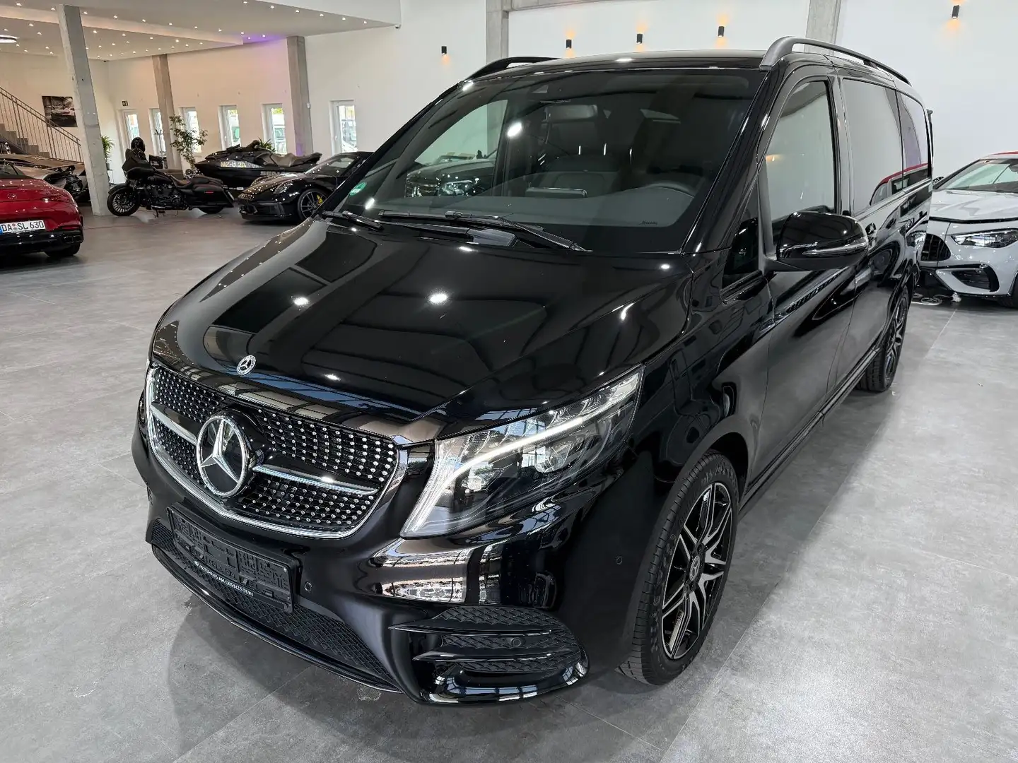 Mercedes-Benz V 300 V300 d EXCLUSIVE 4M Lang*AMG*6x Sitzbelüftung* Nero - 1