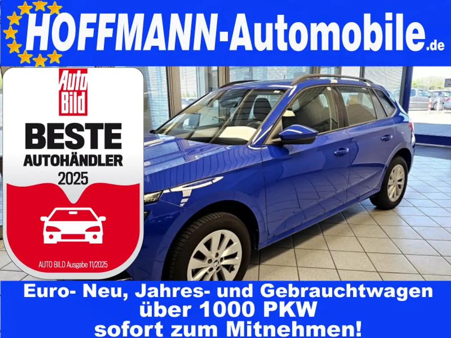 Skoda Kamiq Ambition DSG,Sitzheizung,LED,Alufelgen Blau - 1