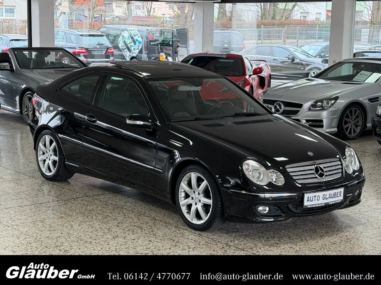 Mercedes-Benz CL 200 K. Sportcoupe/Evolution/Panorama/1.Hand Schwarz - 1