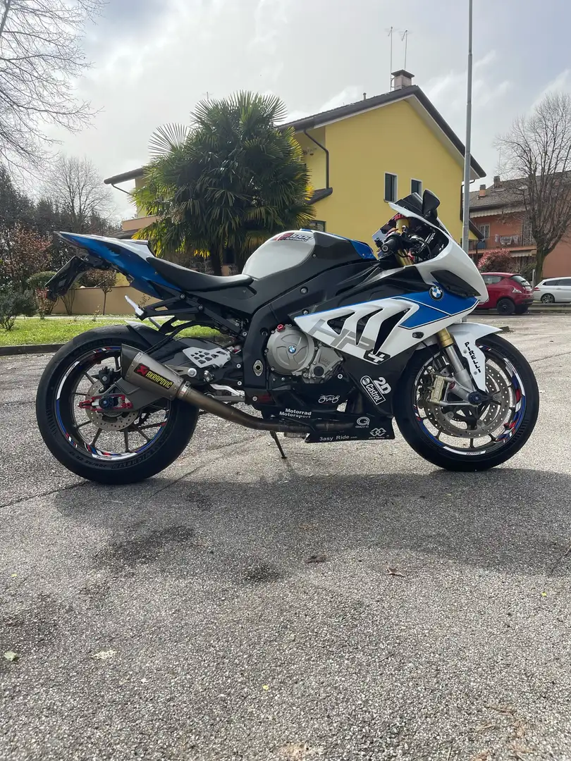 BMW S 1000 RR carbonio/Abs Blanc - 1