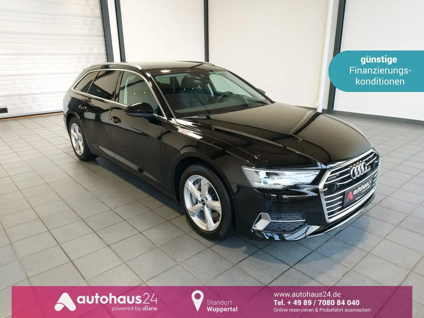 Audi A6 50 2.0 TFSI e quattro Avant sport|Navi|LED Noir - 1