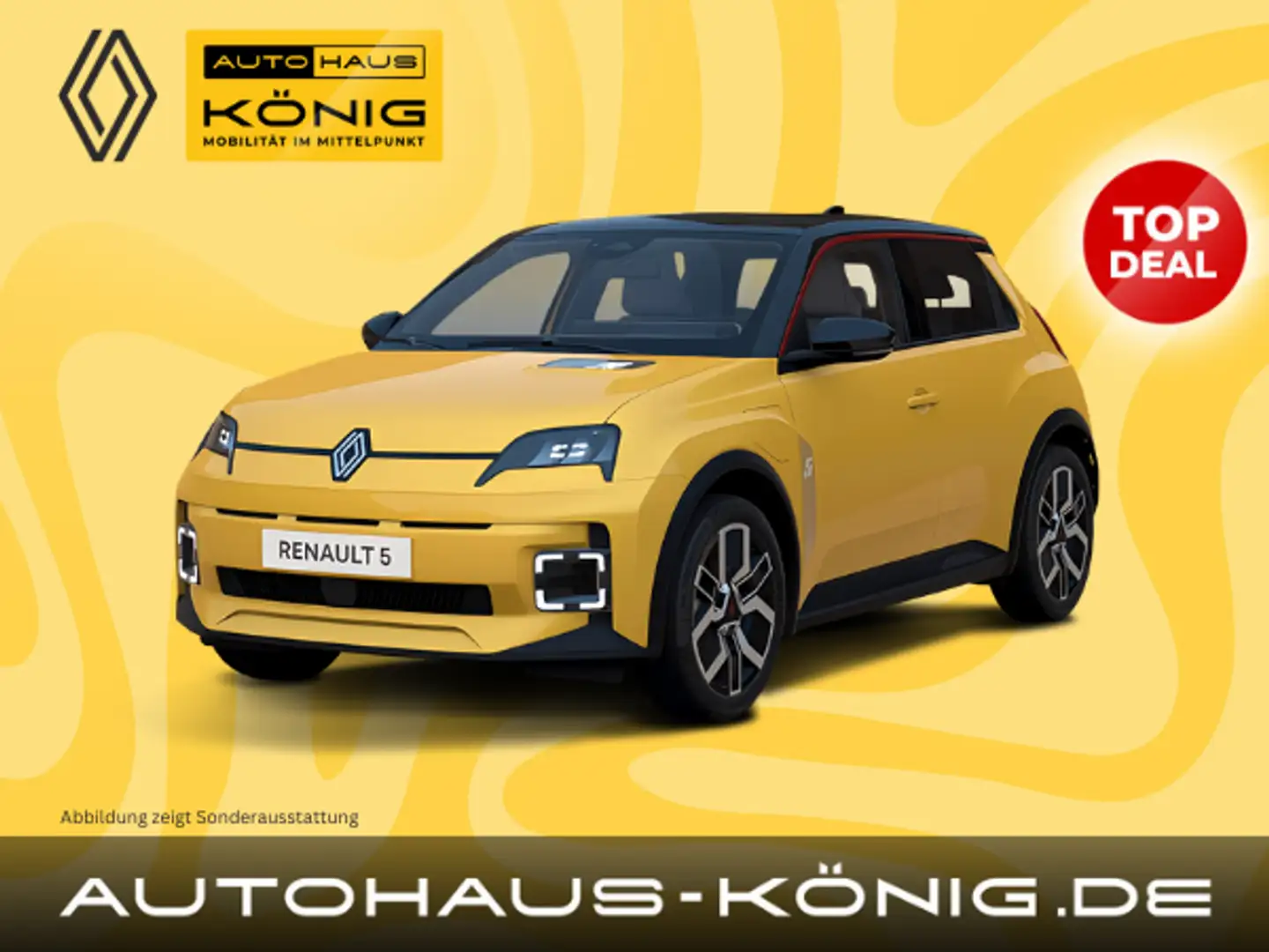Renault Evolution | 100 % Elektrisch | Ganzjahresräder ink Gelb - 1