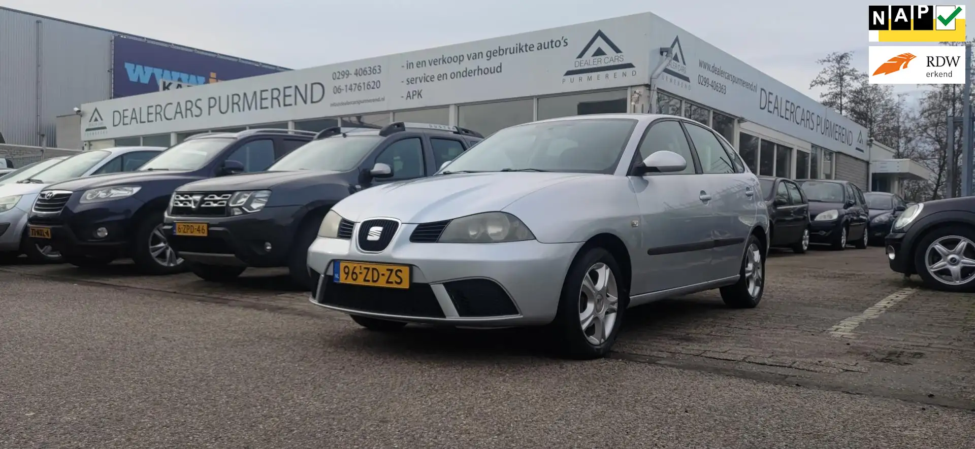 SEAT Ibiza 1.4-16V Trendstyle Gris - 1