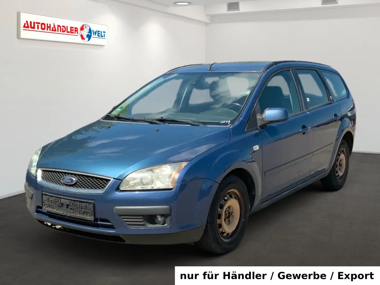 Ford Focus Kombi 1.6 Ti-VCT Ghia Dual-AAC SHZ FSHZ Blau - 1