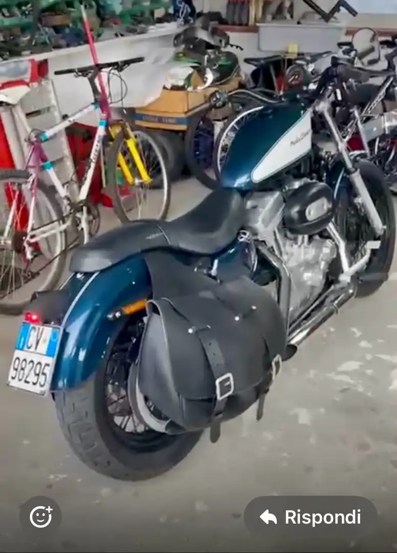 Harley-Davidson Sportster XL 883 Albastru - 1