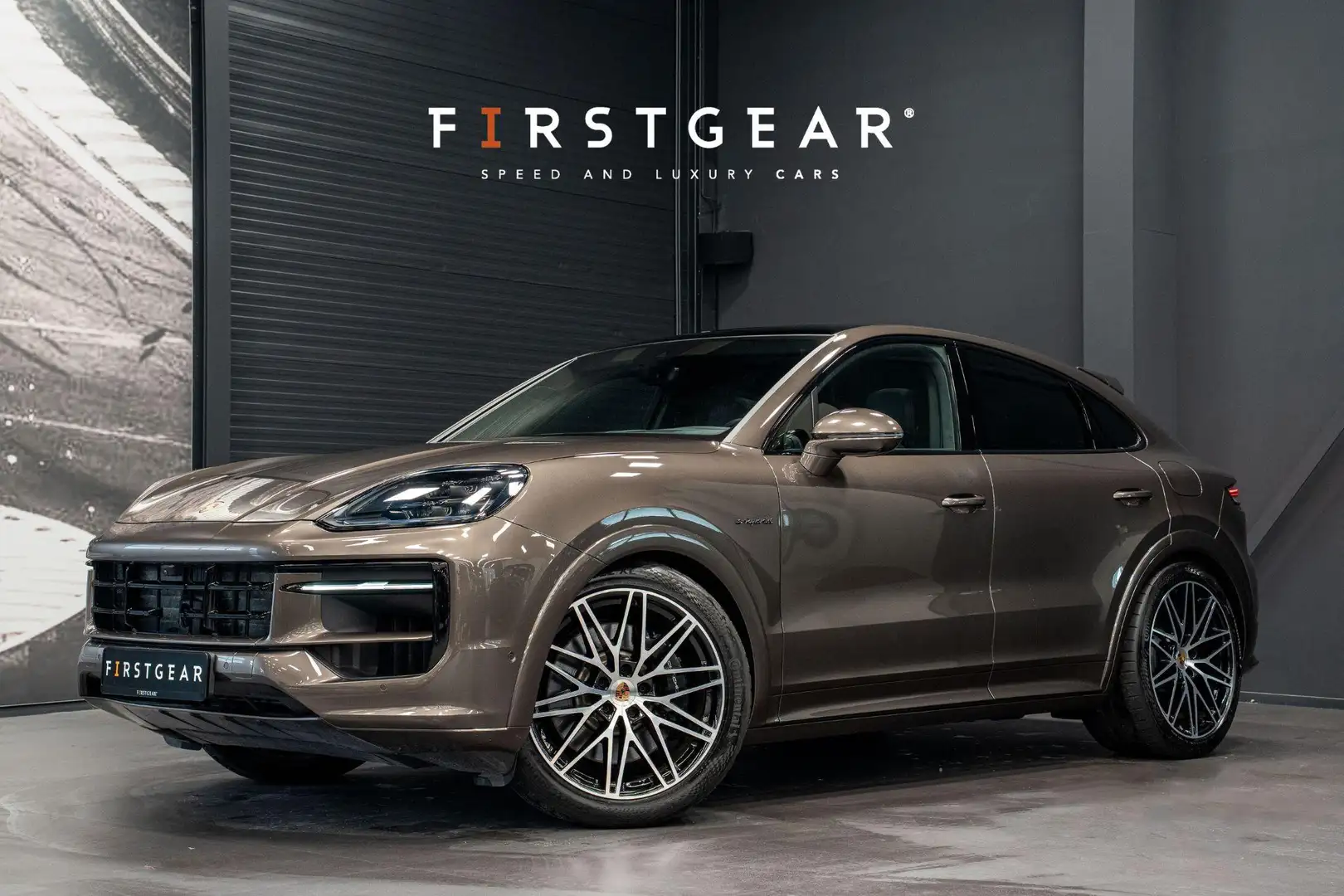 Porsche Cayenne Coupé 3.0 S E-Hybrid *Burmester / Club-Leder Inter Braun - 1
