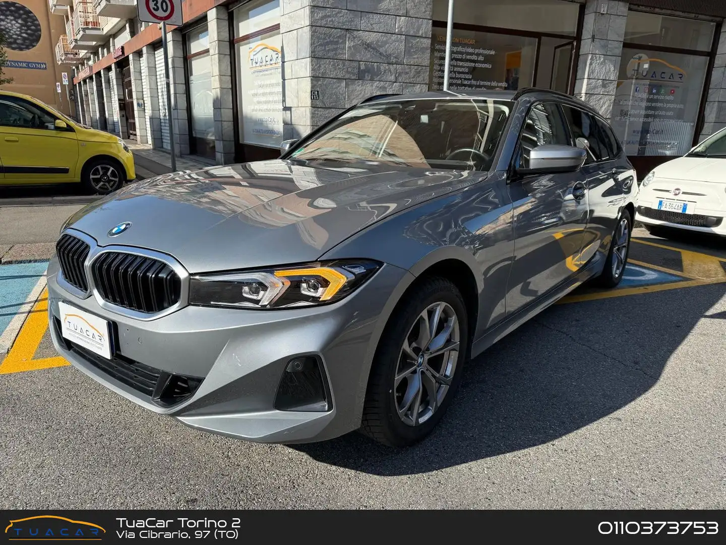 BMW 320 Business Advantage 320 d MHEV Gris - 1